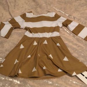 NWT Royal and Reese mustard dress 9-12m